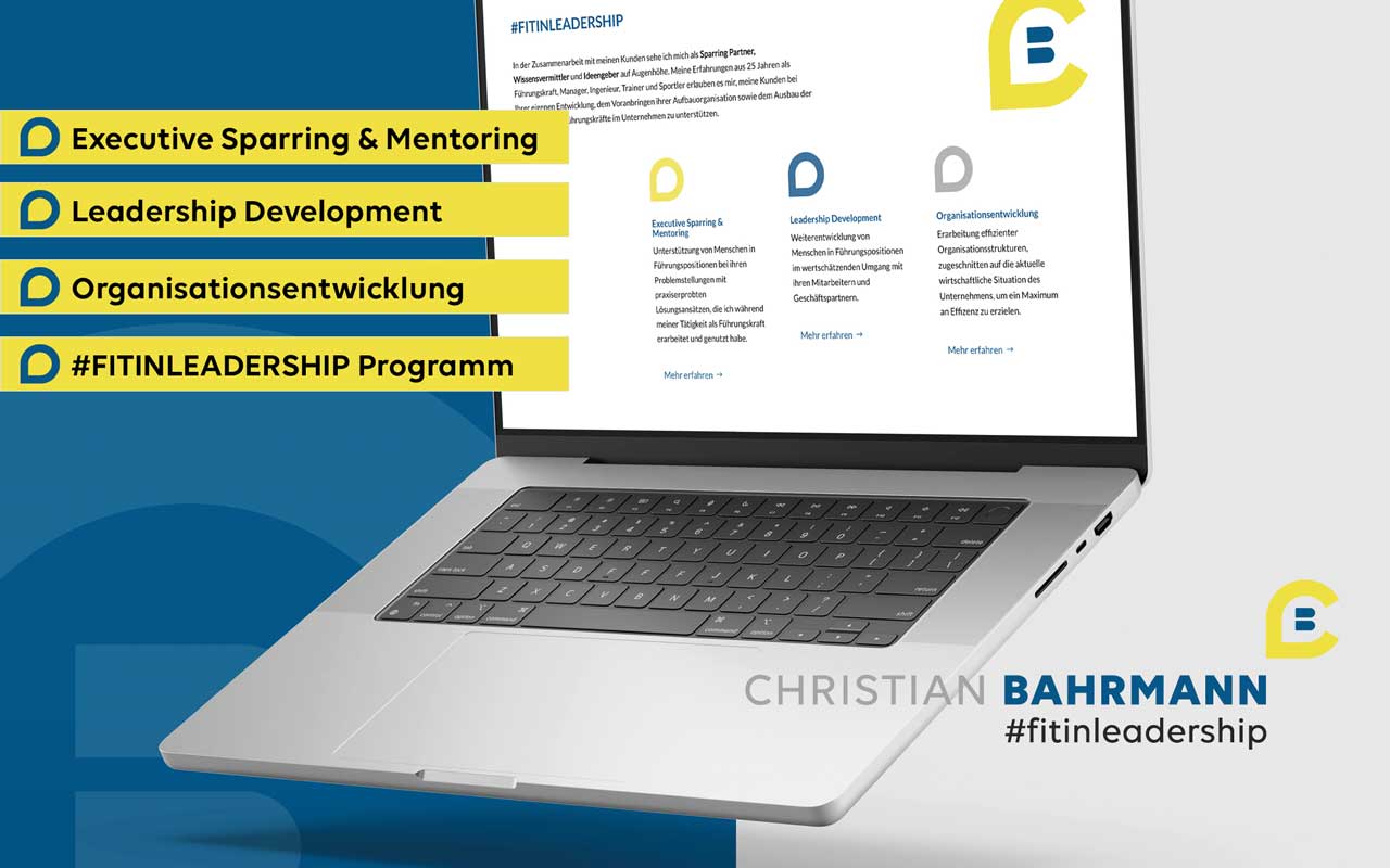 Website für Christian Bahrmann