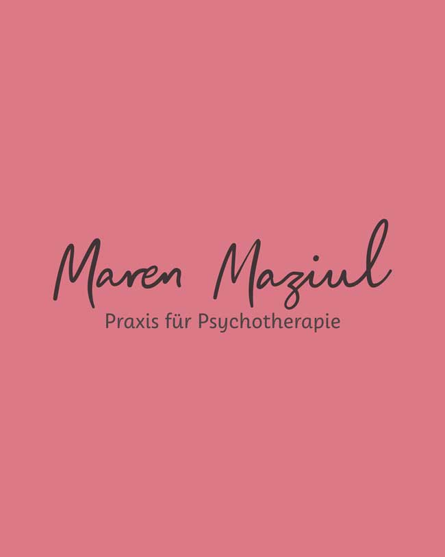 Schriftzug für Psychotherapeutin